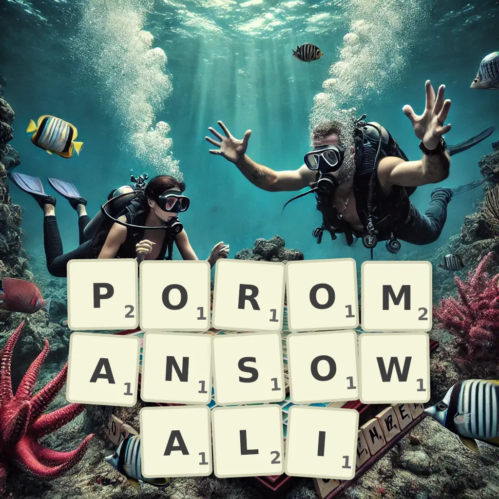 Słowa z liter POROMANSOWALI