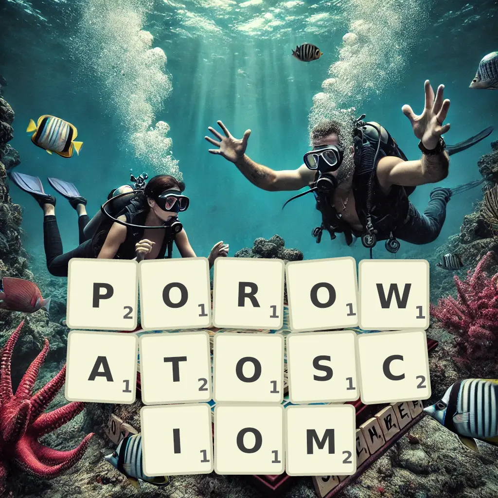 Słowa z liter POROWATOŚCIOM
