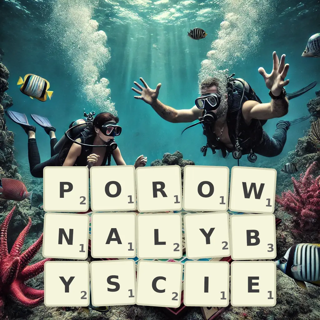 Słowa z liter PORÓWNAŁYBYŚCIE