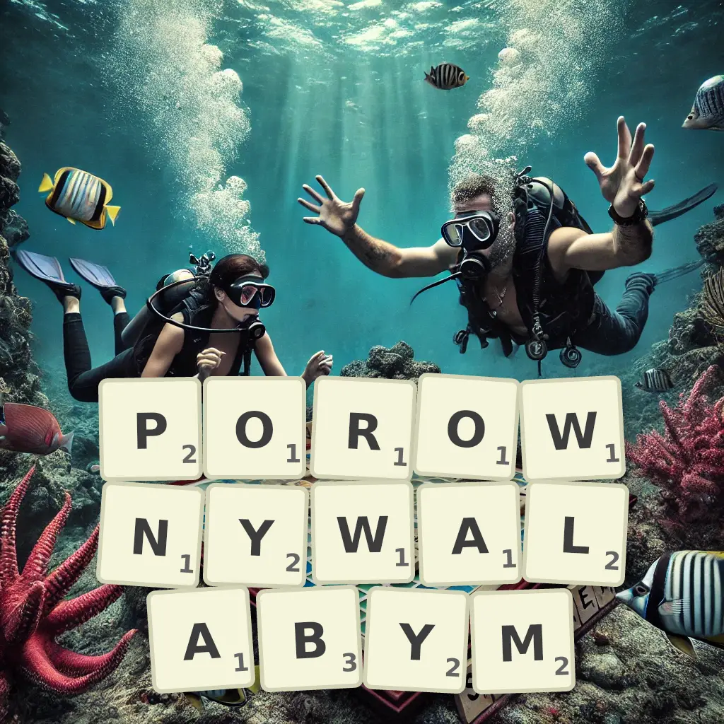 Słowa z liter PORÓWNYWAŁABYM