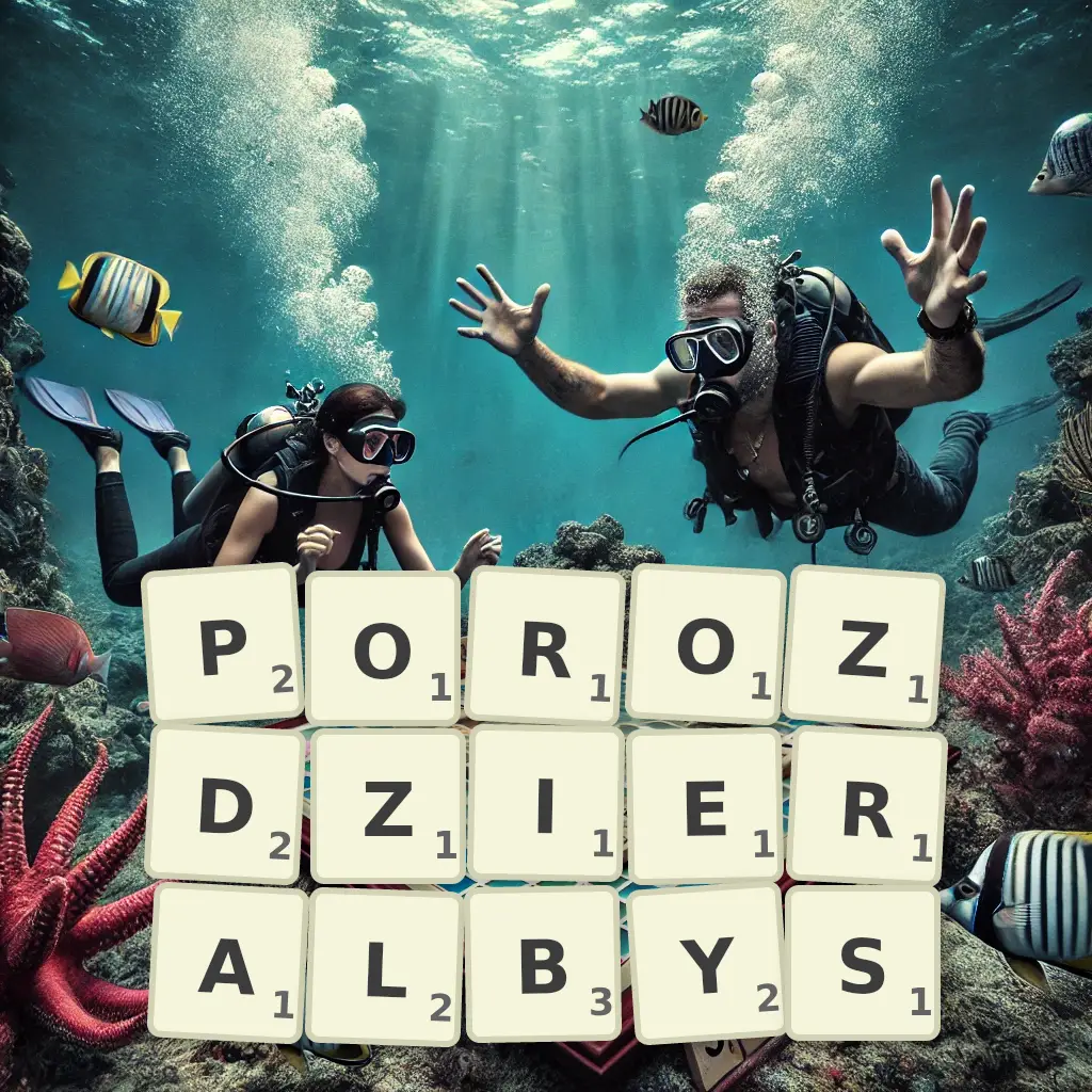 Słowa z liter POROZDZIERAŁBYŚ