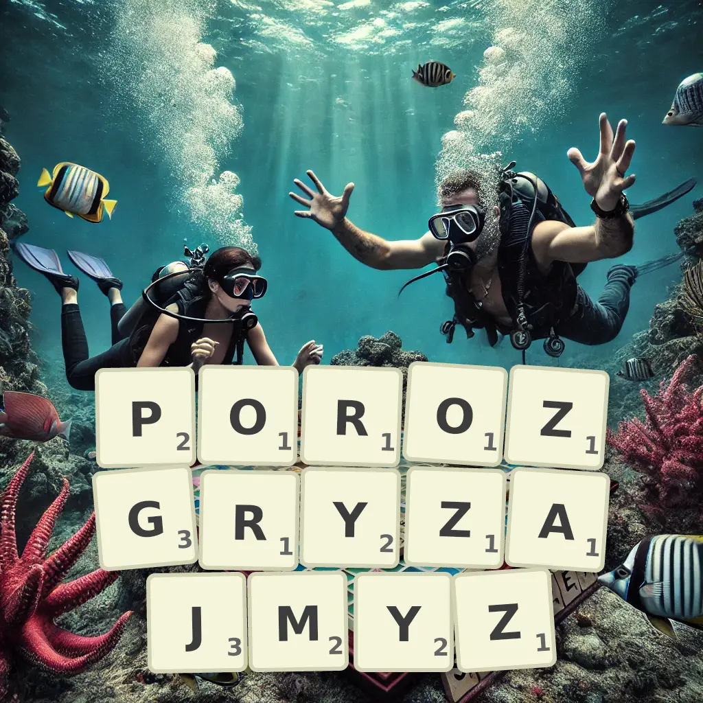 Lista słów z liter POROZGRYZAJMYŻ Słowa z liter POROZGRYZAJMYŻ