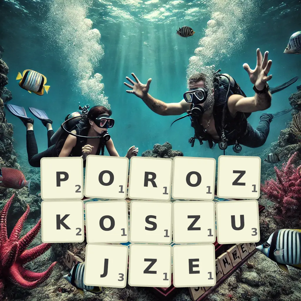 Słowa z liter POROZKOSZUJŻE