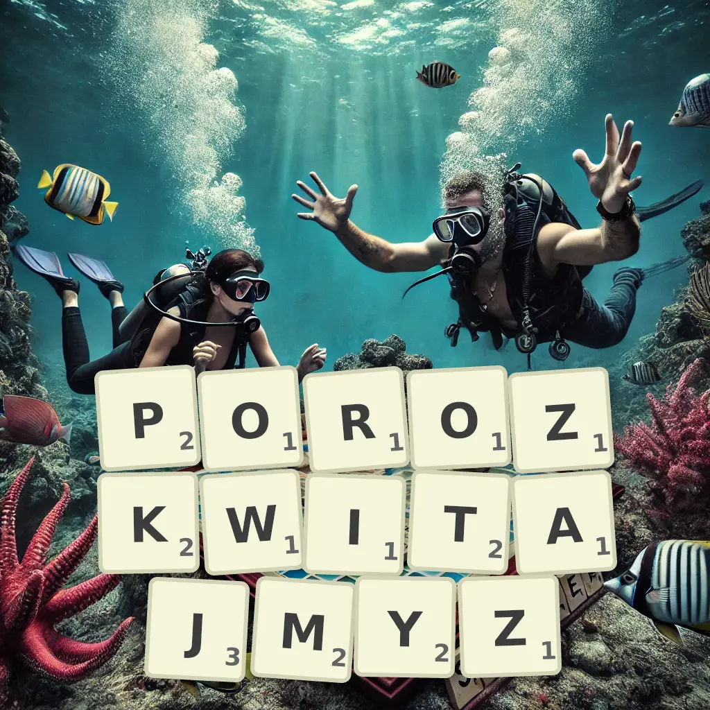 Słowa z liter POROZKWITAJMYŻ