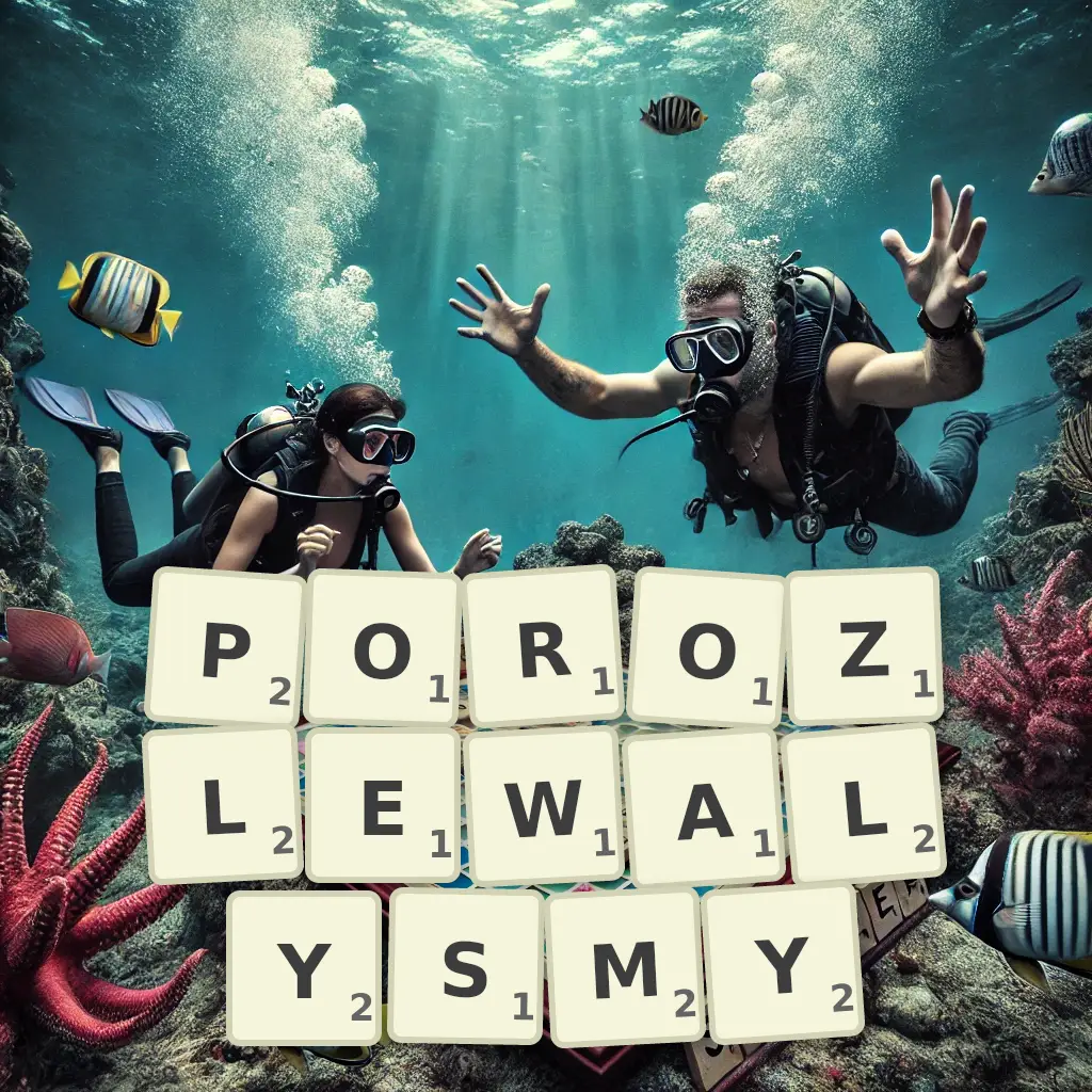 Słowa z liter POROZLEWAŁYŚMY