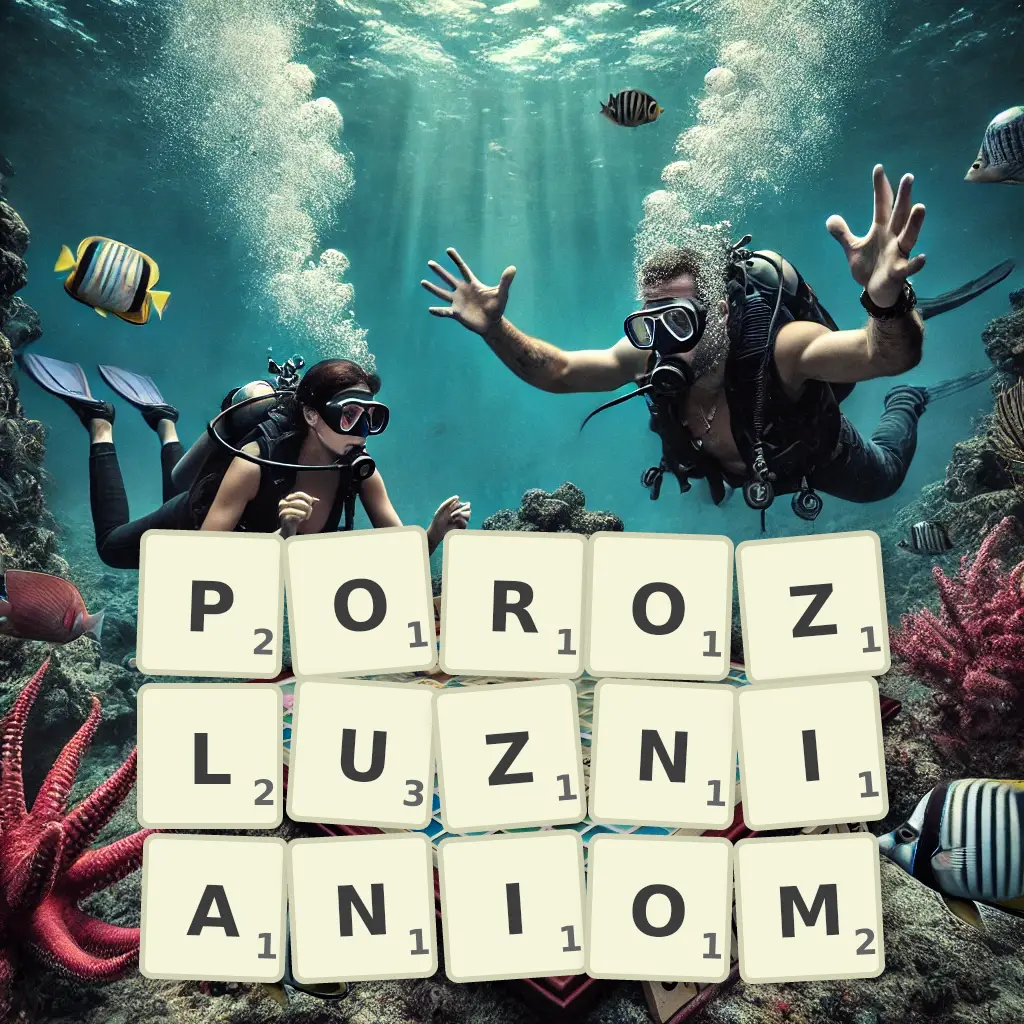 Lista słów z liter POROZLUŹNIANIOM Słowa z liter POROZLUŹNIANIOM