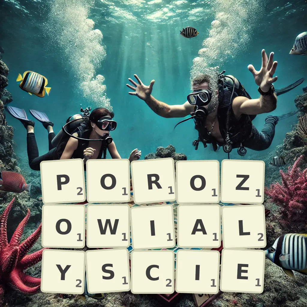 Słowa z liter PORÓŻOWIAŁYŚCIE