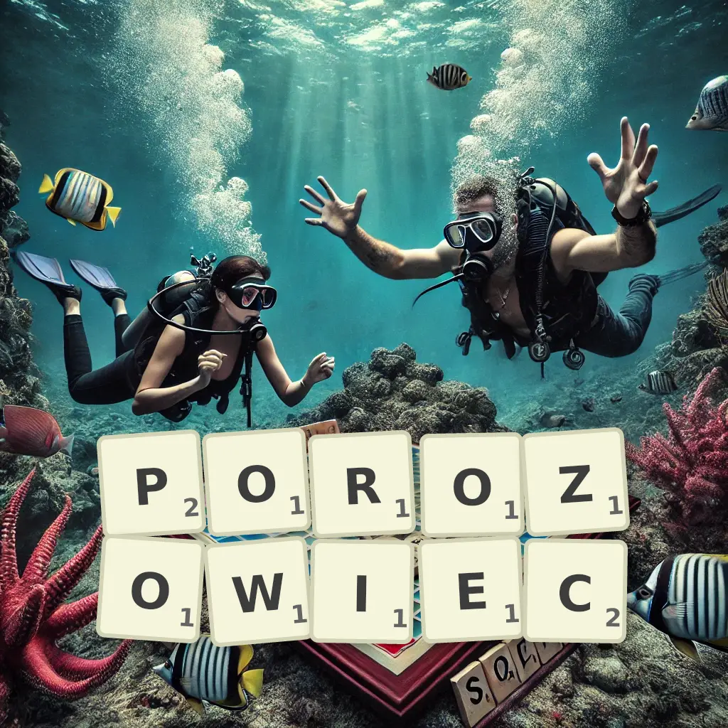 Słowa z liter PORÓŻOWIEĆ