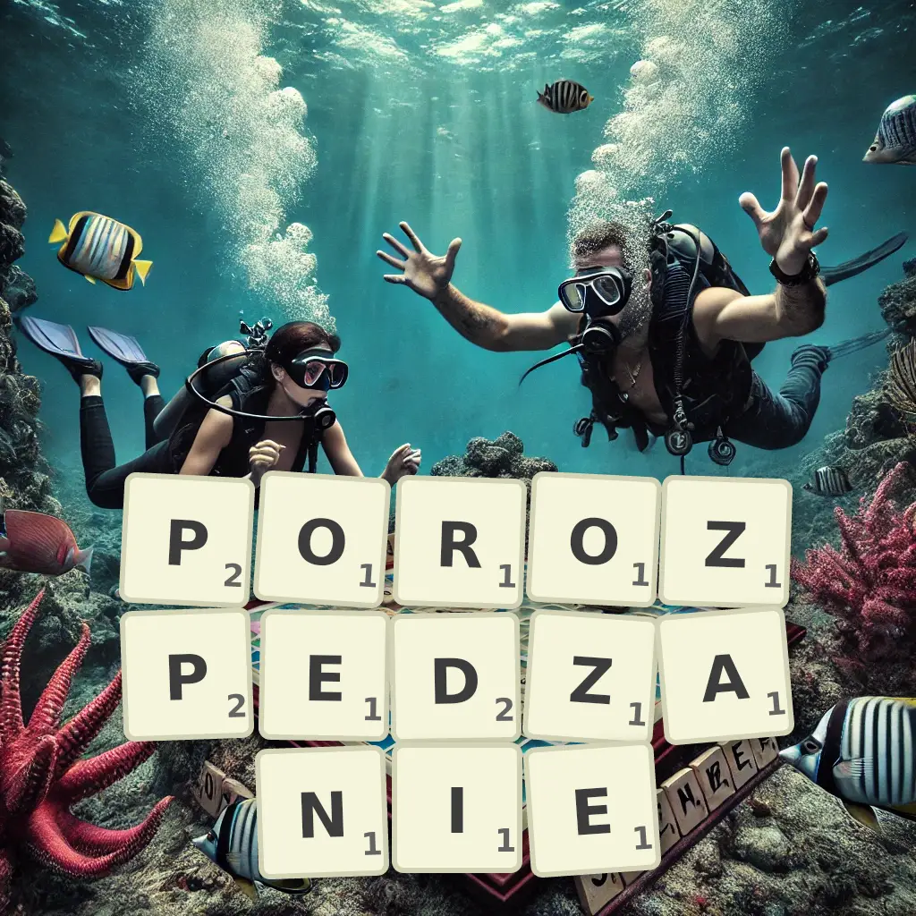 Słowa z liter POROZPĘDZANIE
