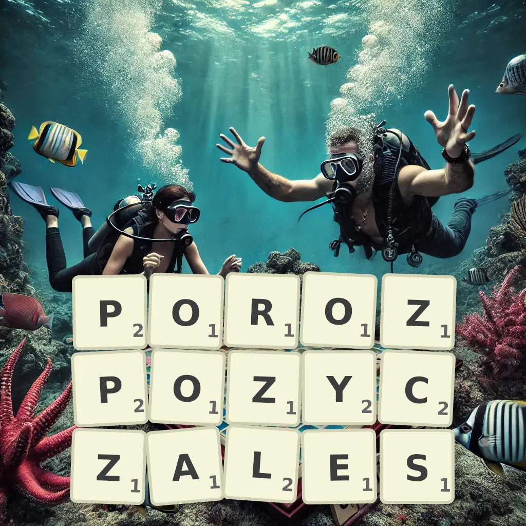 Słowa z liter POROZPOŻYCZAŁEŚ