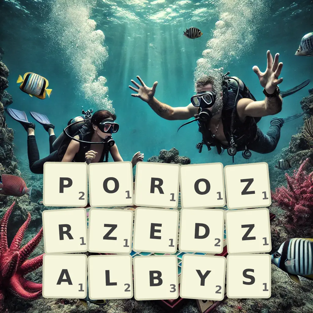 Słowa z liter POROZRZEDZAŁBYŚ