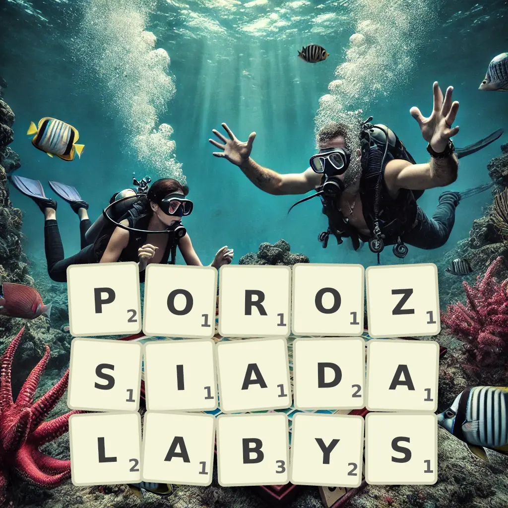 Słowa z liter POROZSIADAŁABYŚ