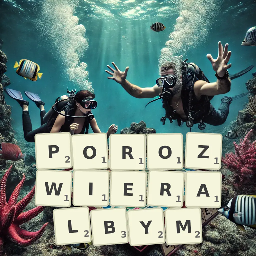 Lista słów z liter POROZWIERAŁBYM Słowa z liter POROZWIERAŁBYM