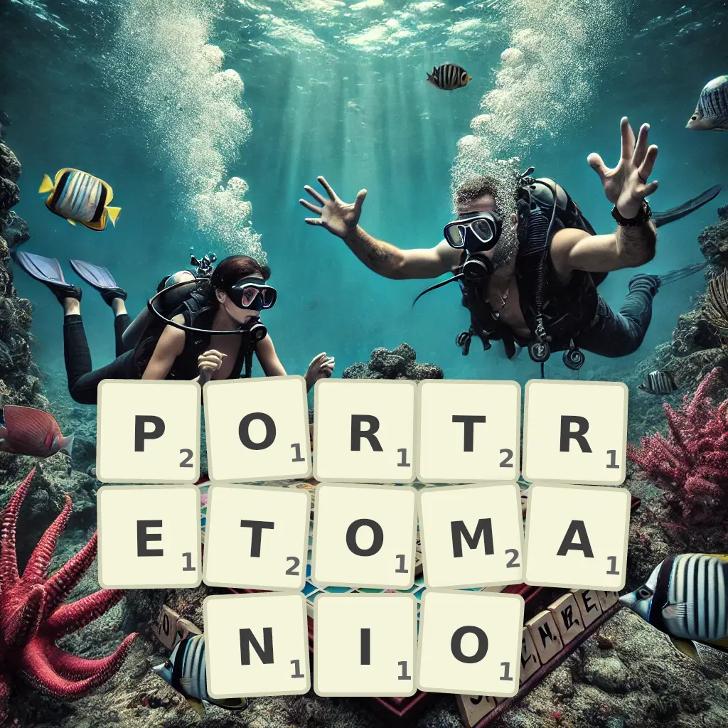 Słowa z liter PORTRETOMANIO
