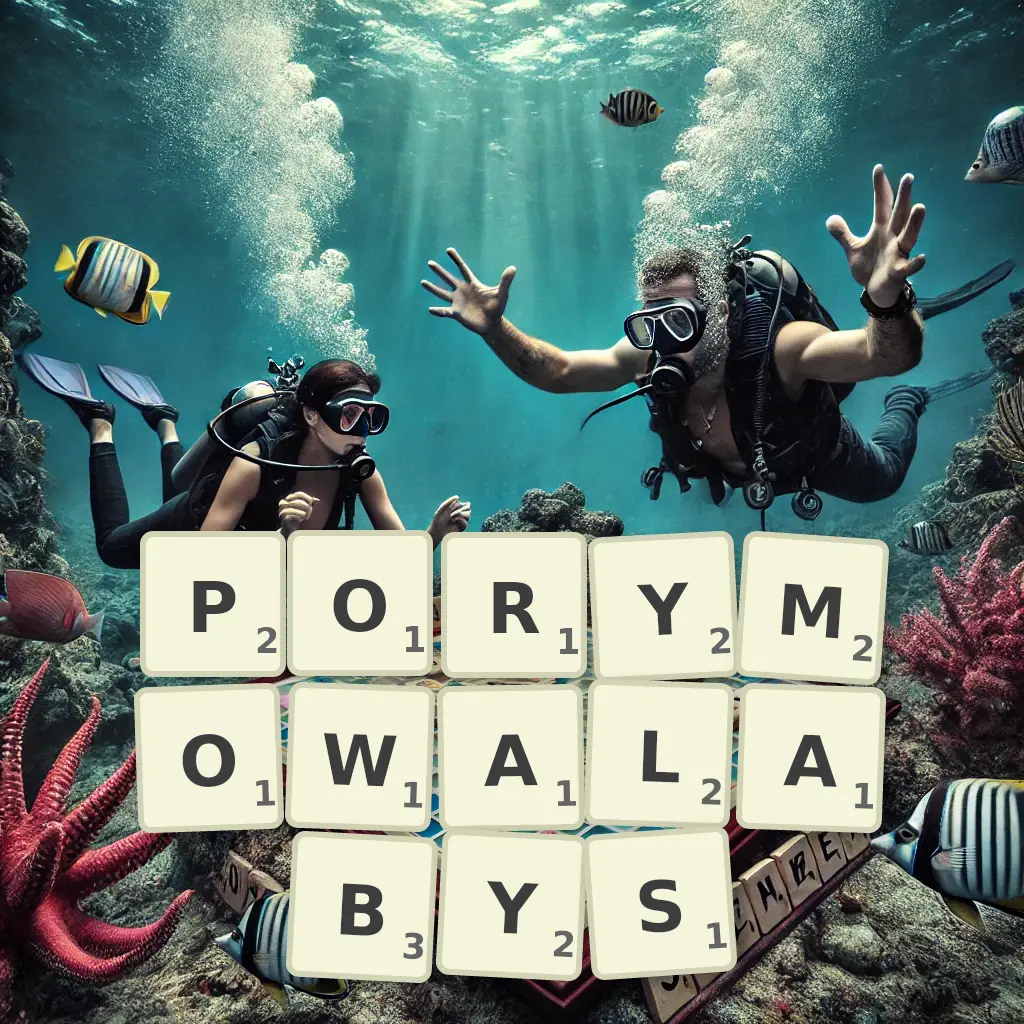 Słowa z liter PORYMOWAŁABYŚ