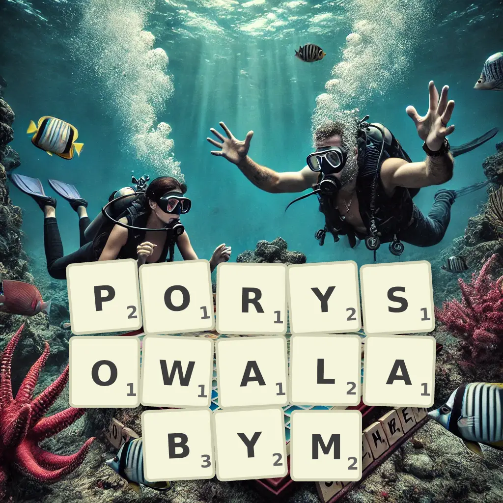 Słowa z liter PORYSOWAŁABYM