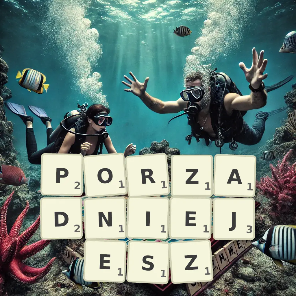 Słowa z liter PORZĄDNIEJESZ