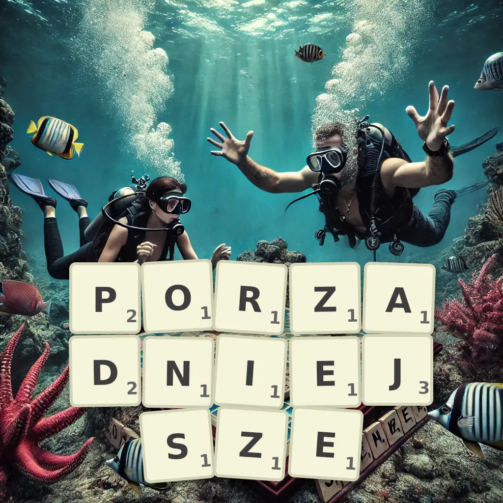 Słowa z liter PORZĄDNIEJSZE