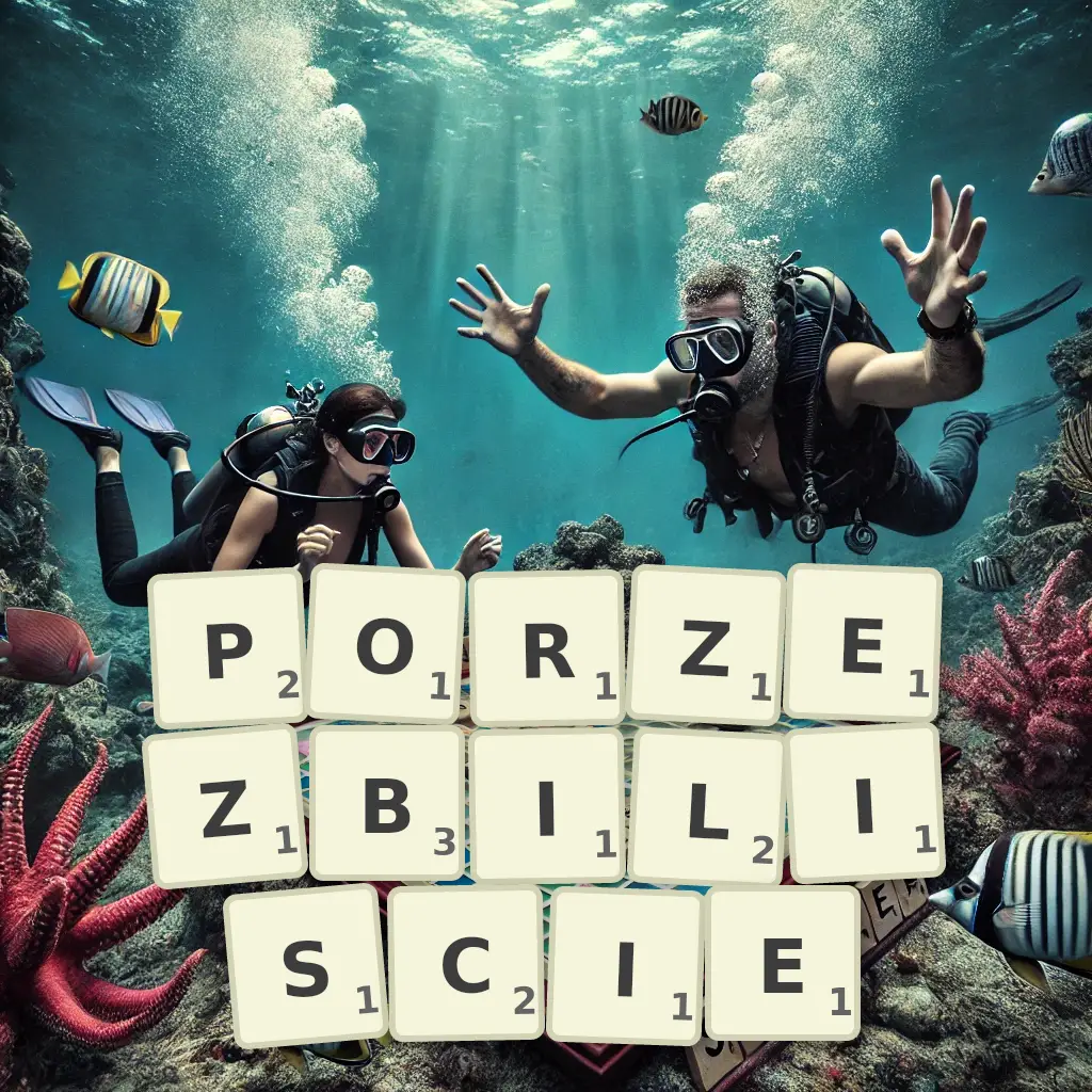 Słowa z liter PORZEŹBILIŚCIE