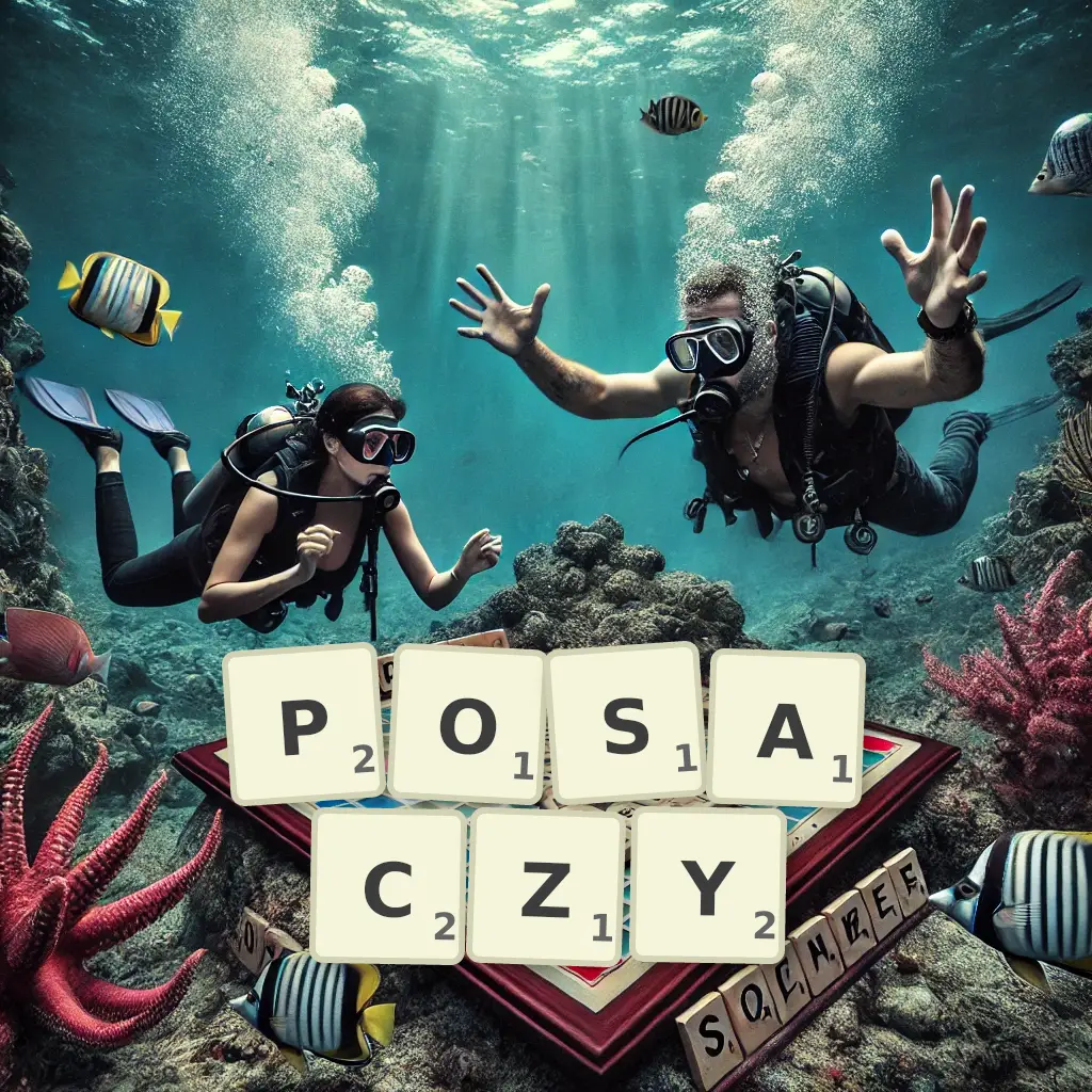 Słowa z liter POSĄCZY
