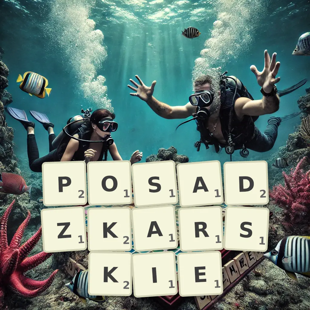 Słowa z liter POSADZKARSKIE
