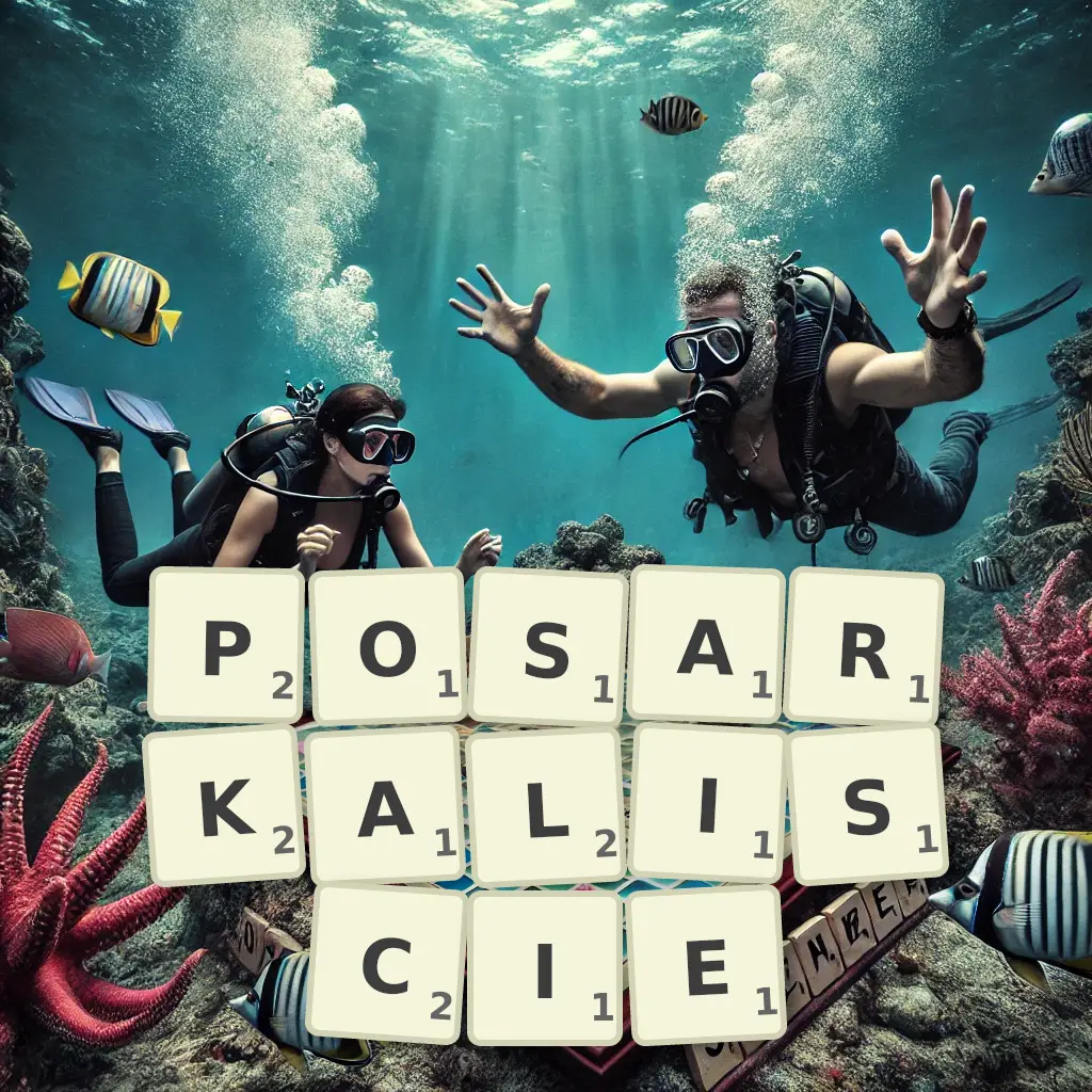 Słowa z liter POSARKALIŚCIE