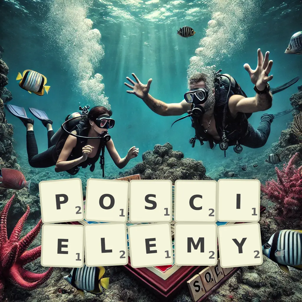 Słowa z liter POŚCIELEMY