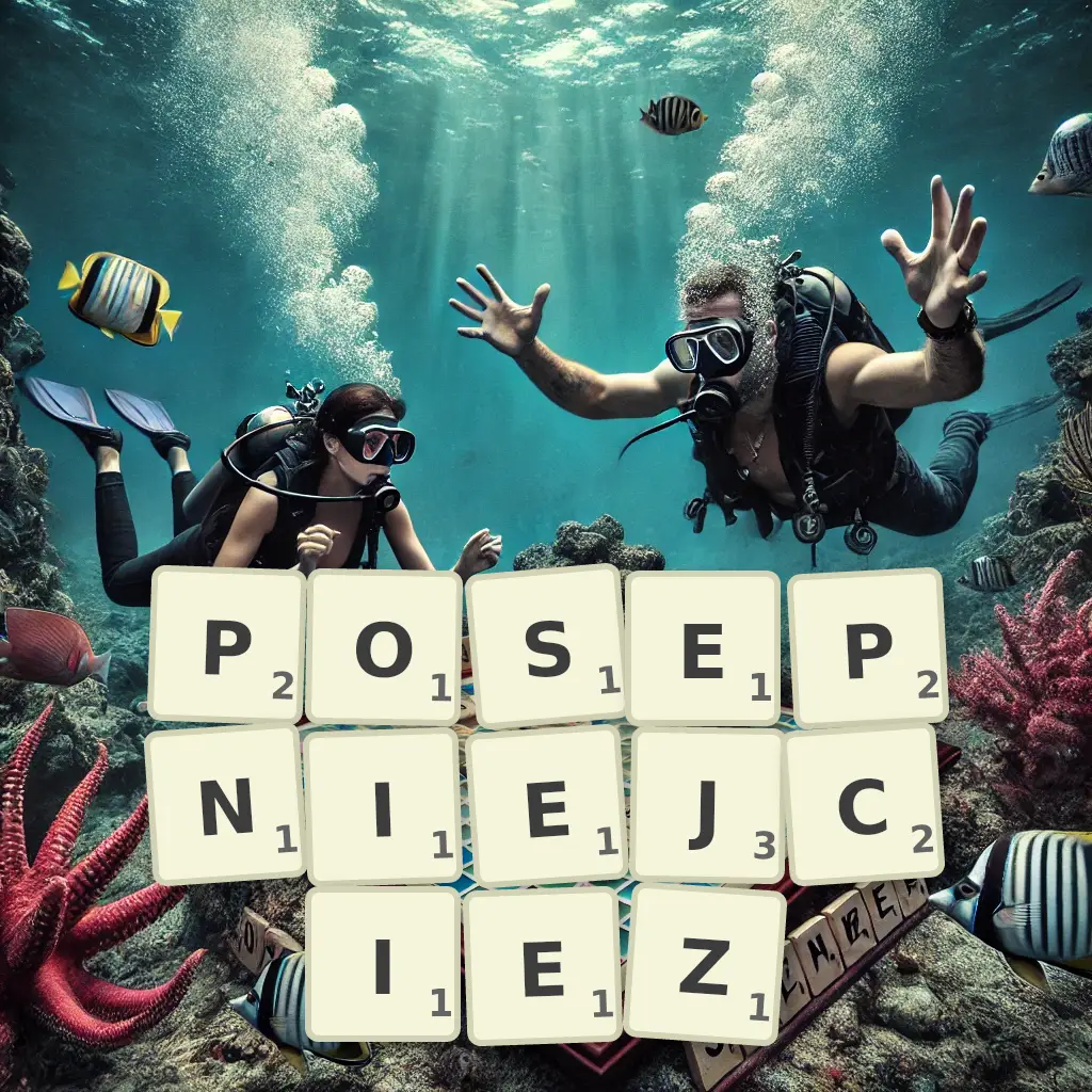 Słowa z liter POSĘPNIEJCIEŻ