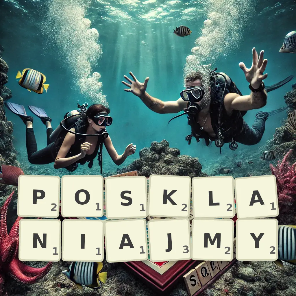 Słowa z liter POSKŁANIAJMY