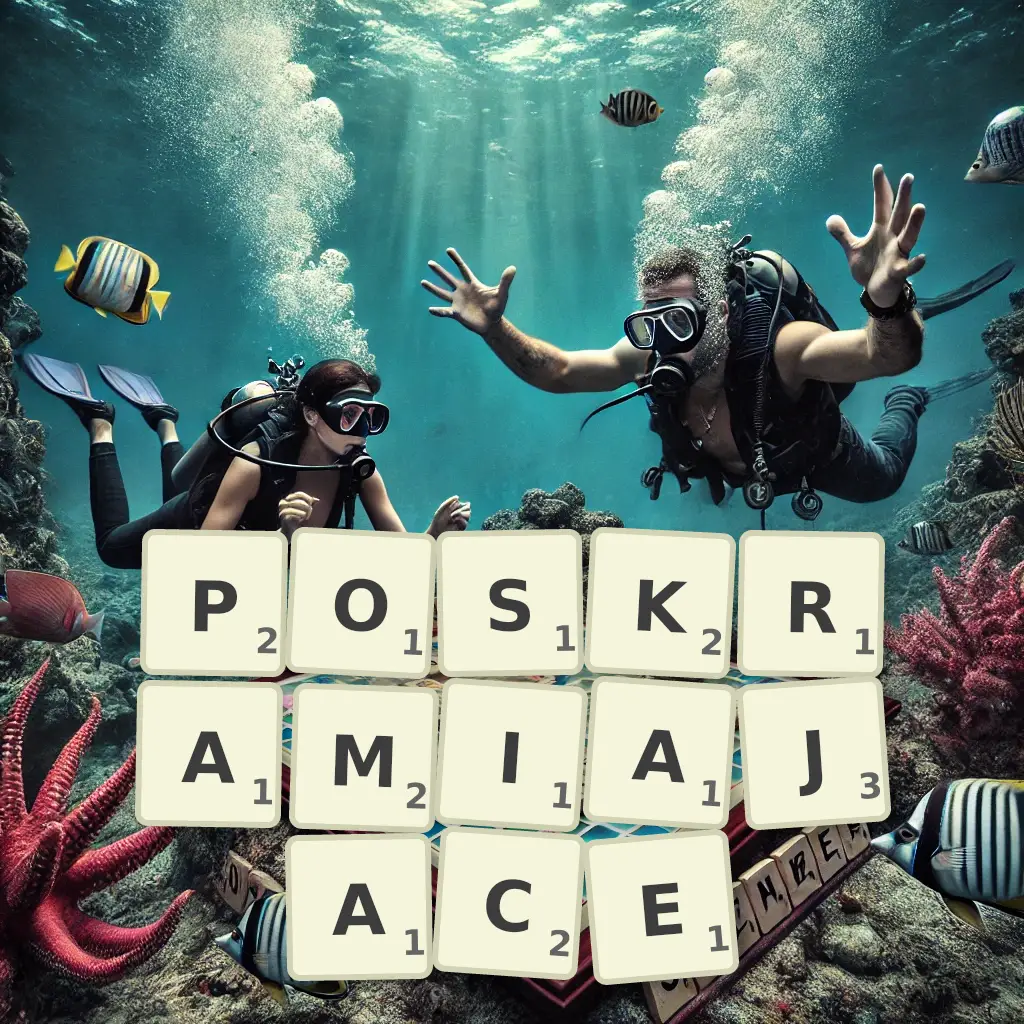 Słowa z liter POSKRAMIAJĄCE