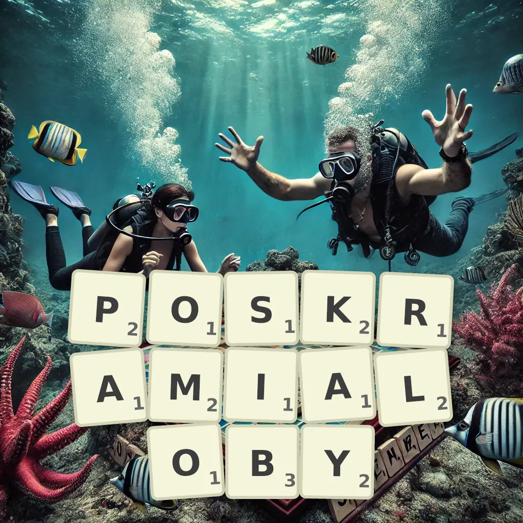 Słowa z liter POSKRAMIAŁOBY