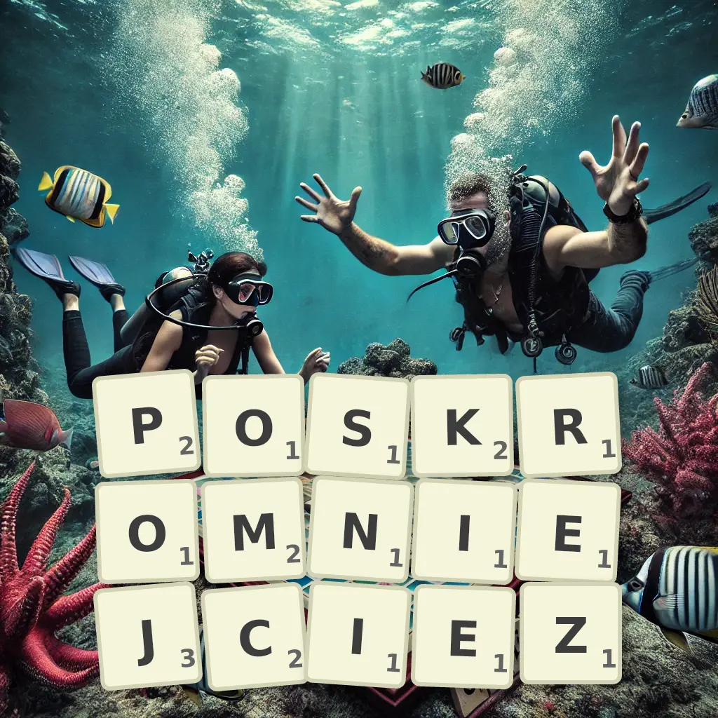 Słowa z liter POSKROMNIEJCIEŻ