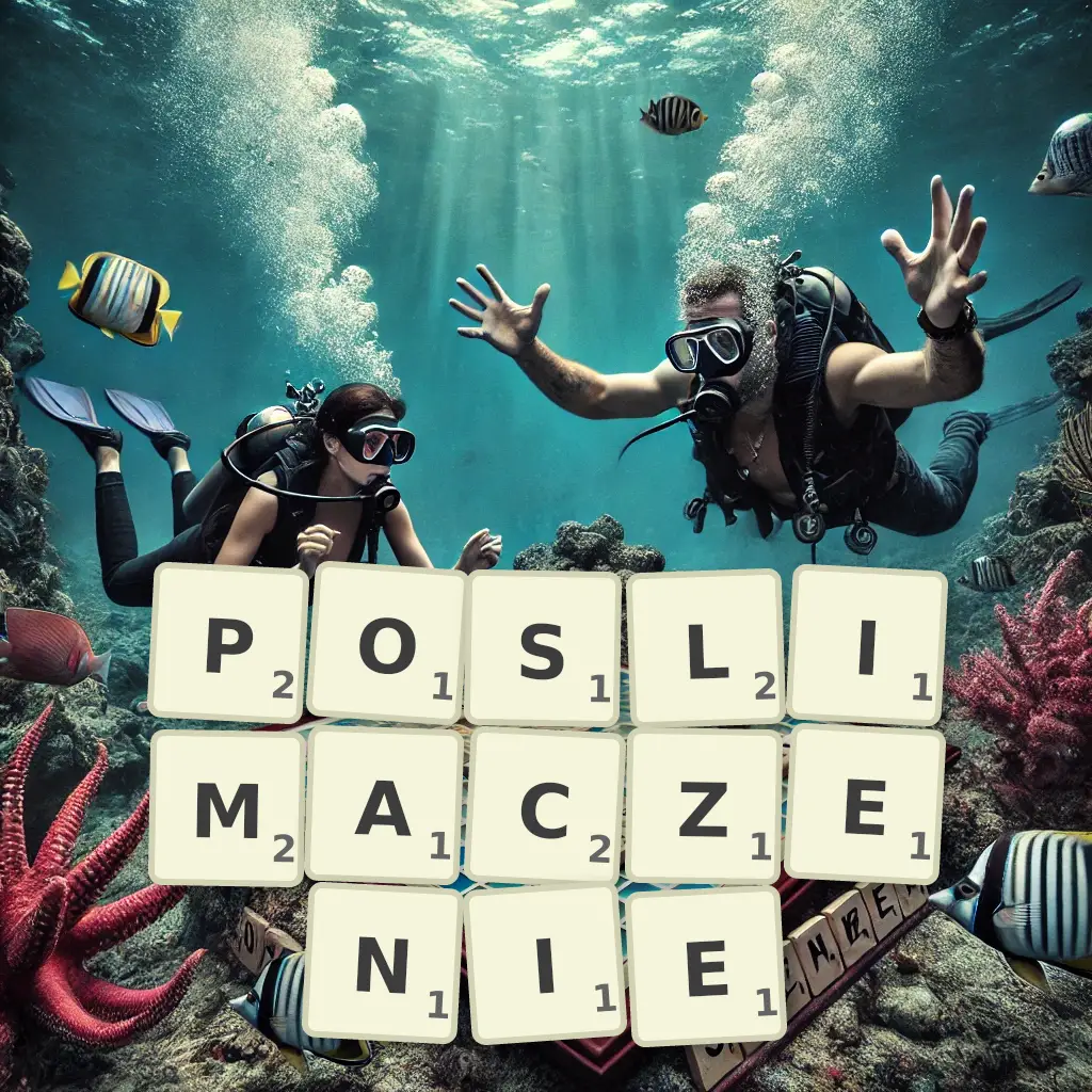 Słowa z liter POŚLIMACZENIE