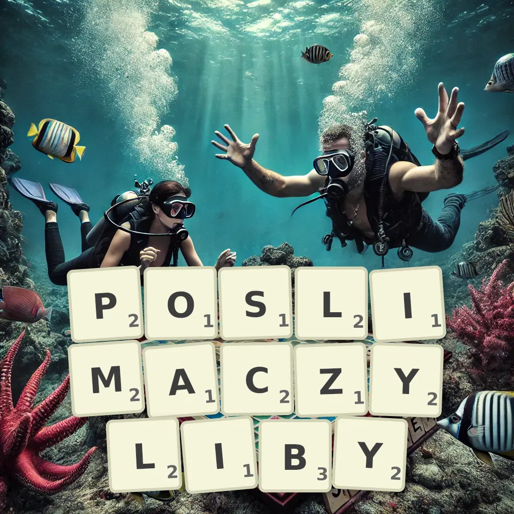 Słowa z liter POŚLIMACZYLIBY