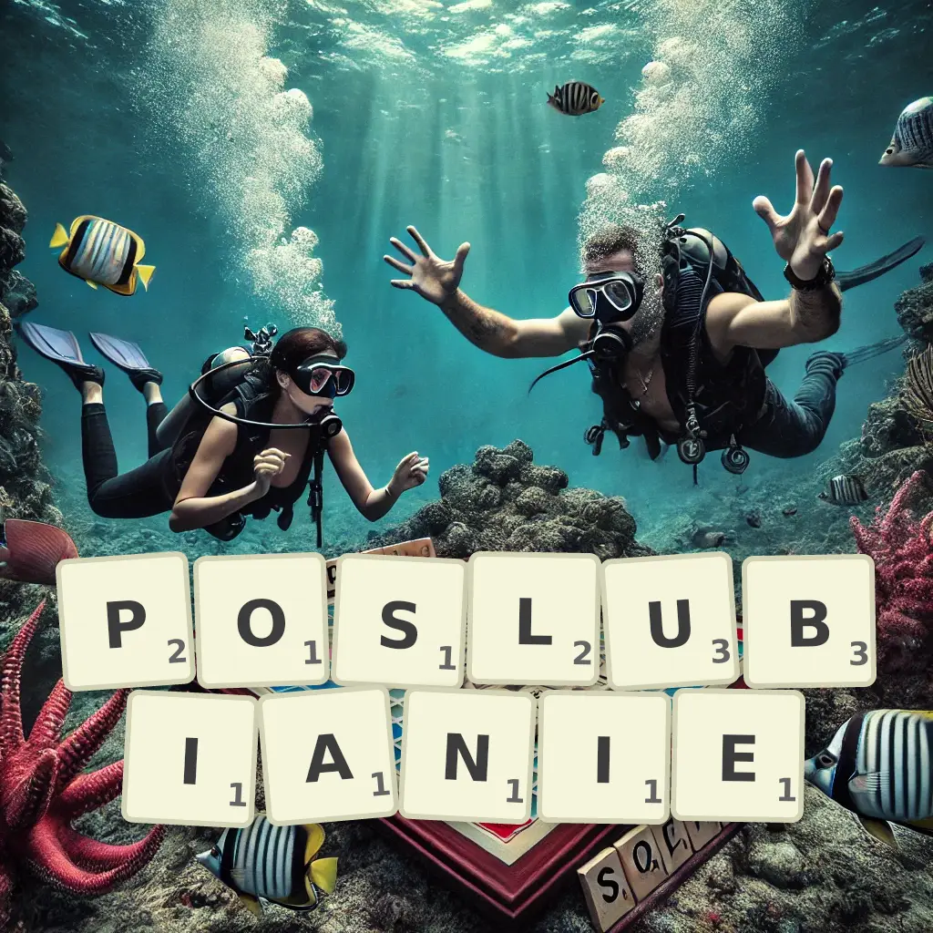 Słowa z liter POŚLUBIANIE