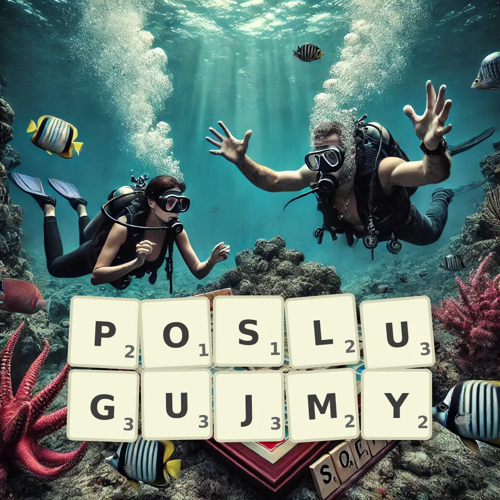 Słowa z liter POSŁUGUJMY