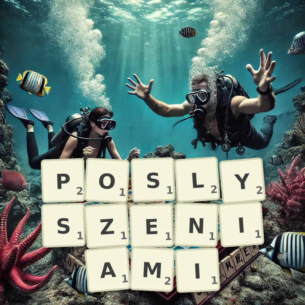 Słowa z liter POSŁYSZENIAMI