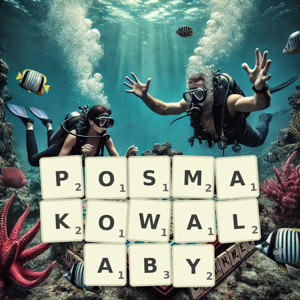 Słowa z liter POSMAKOWAŁABY