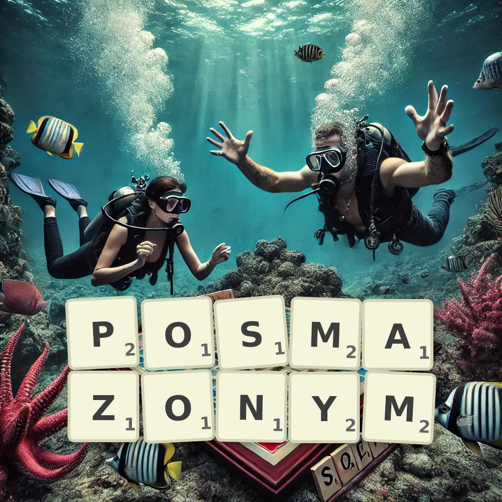 Słowa z liter POSMAŻONYM