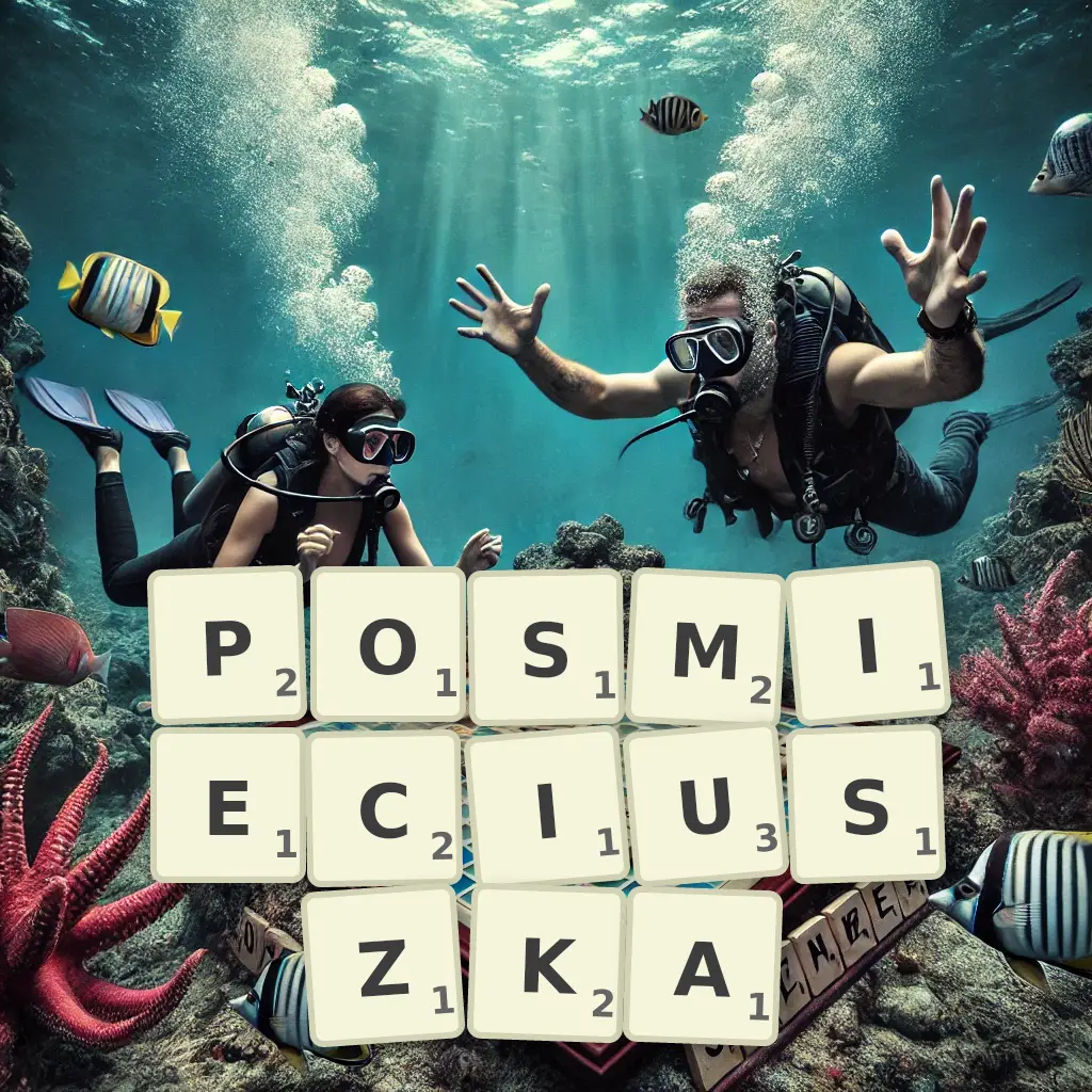 Lista słów z liter POŚMIECIUSZKA Słowa z liter POŚMIECIUSZKA