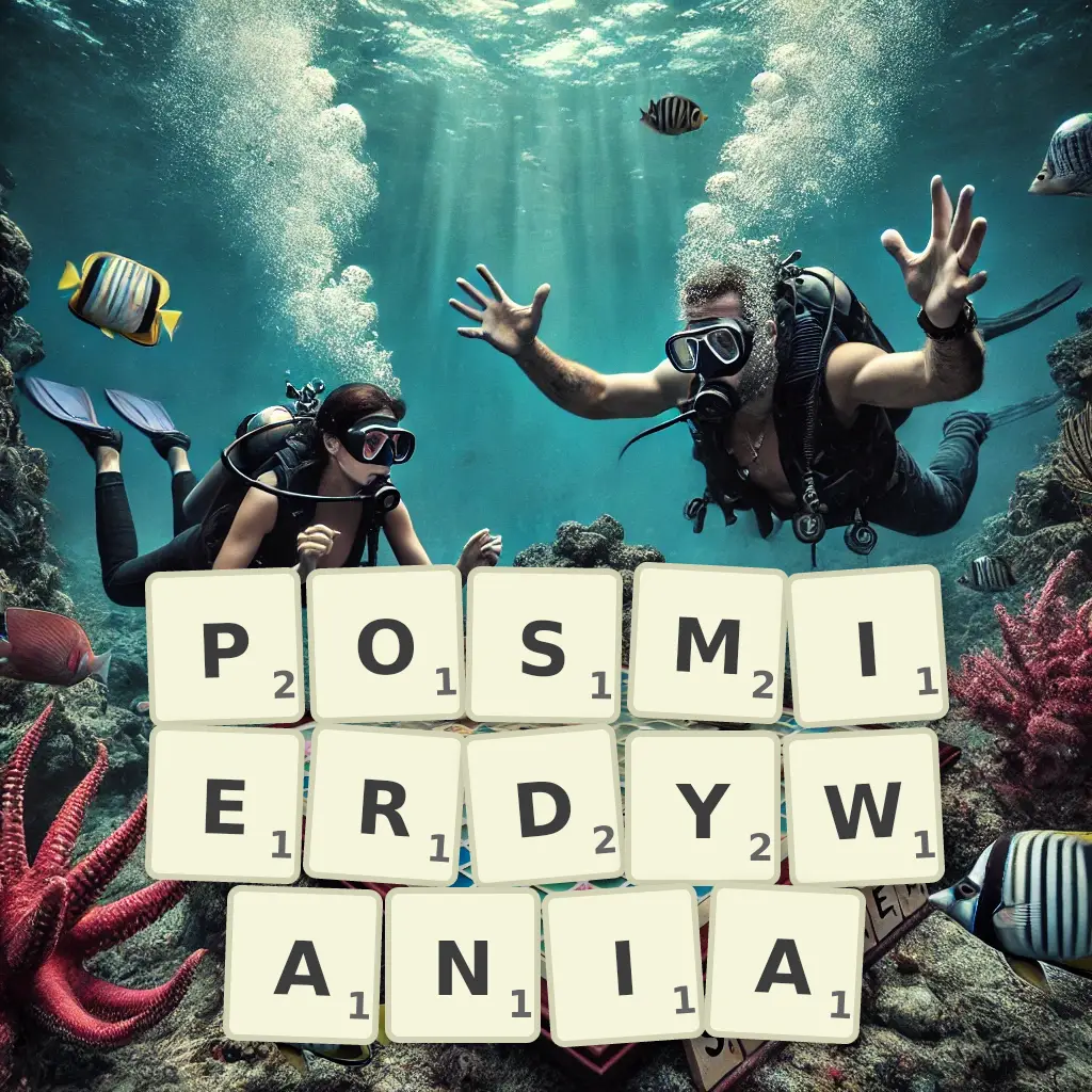Lista słów z liter POŚMIERDYWANIA Słowa z liter POŚMIERDYWANIA
