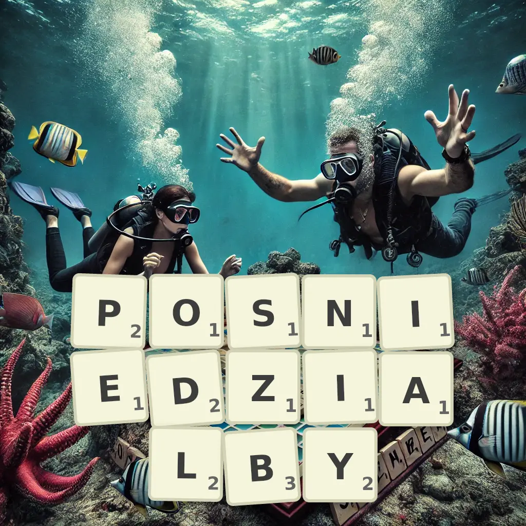 Lista słów z liter POŚNIEDZIAŁBY Słowa z liter POŚNIEDZIAŁBY