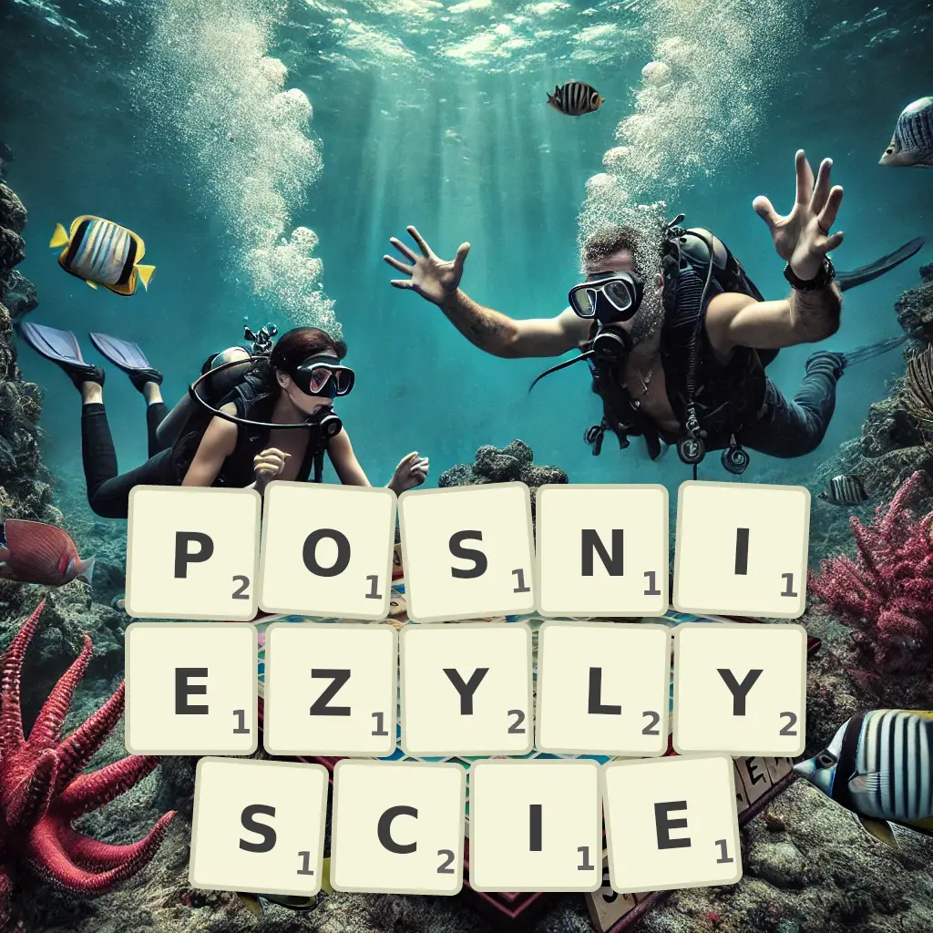 Słowa z liter POŚNIEŻYŁYŚCIE