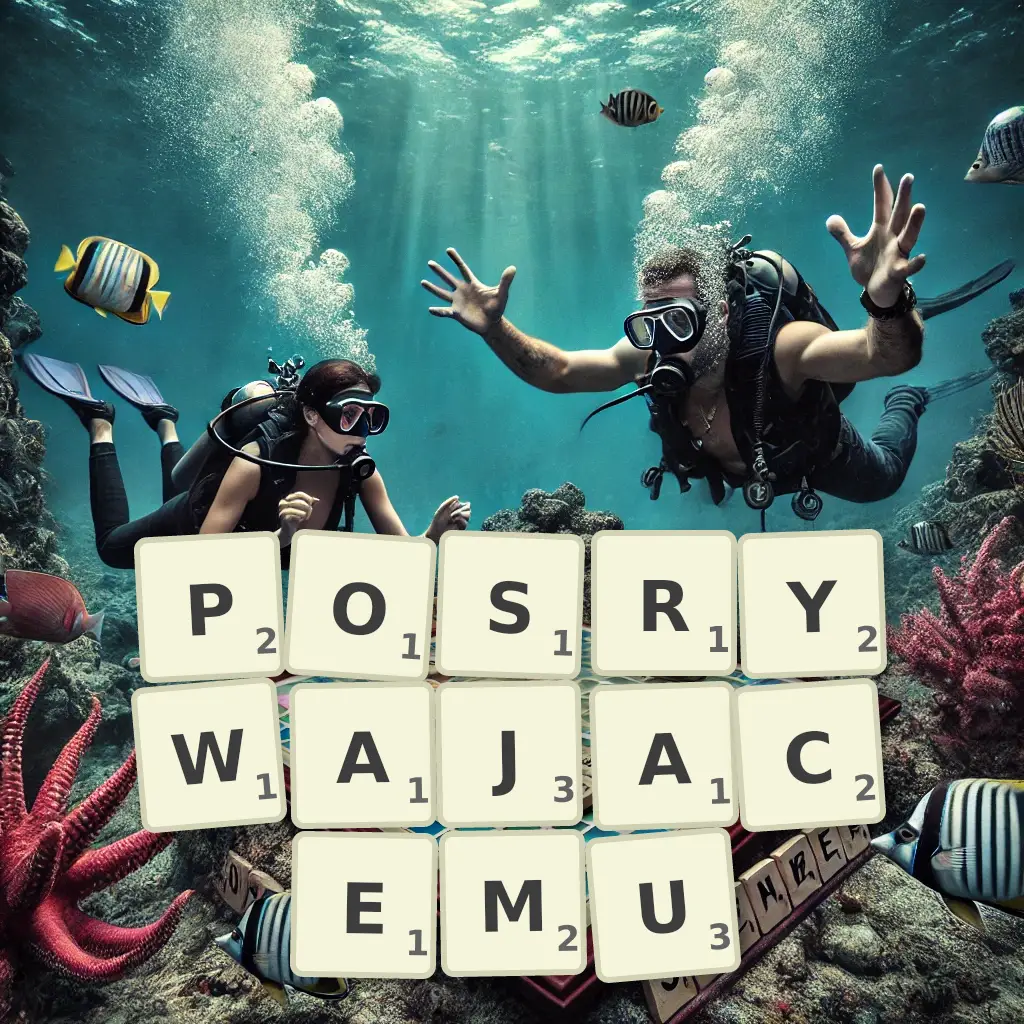Słowa z liter POSRYWAJĄCEMU