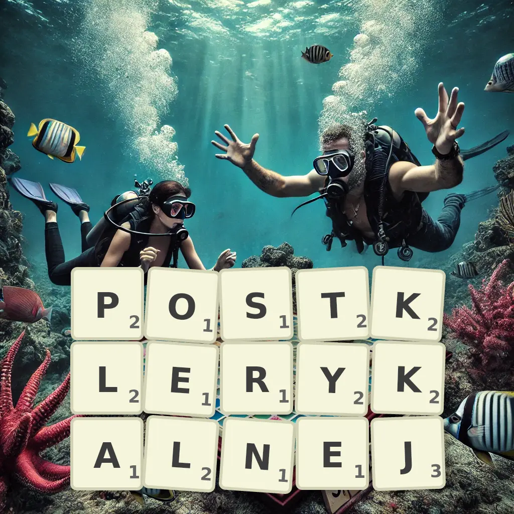 Słowa z liter POSTKLERYKALNEJ