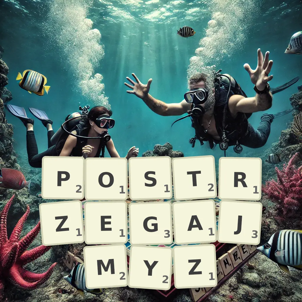 Słowa z liter POSTRZEGAJMYŻ