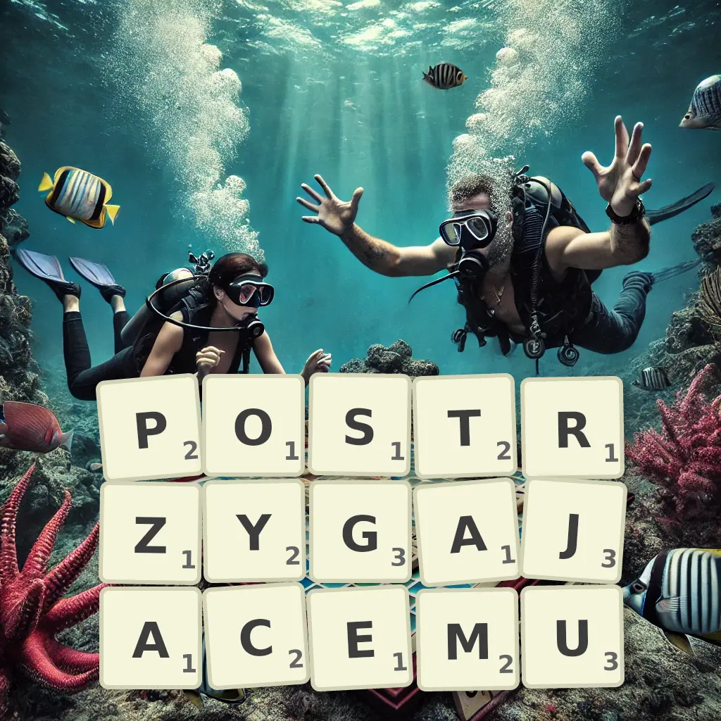 Słowa z liter POSTRZYGAJĄCEMU