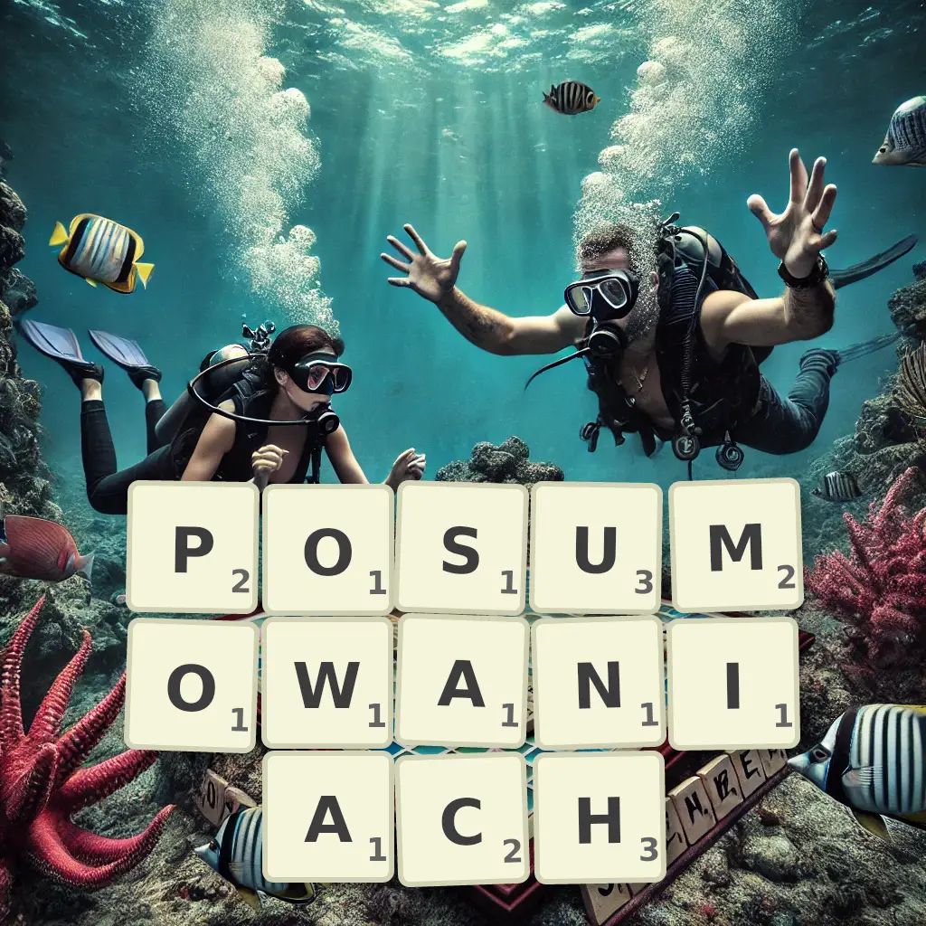 Słowa z liter POSUMOWANIACH