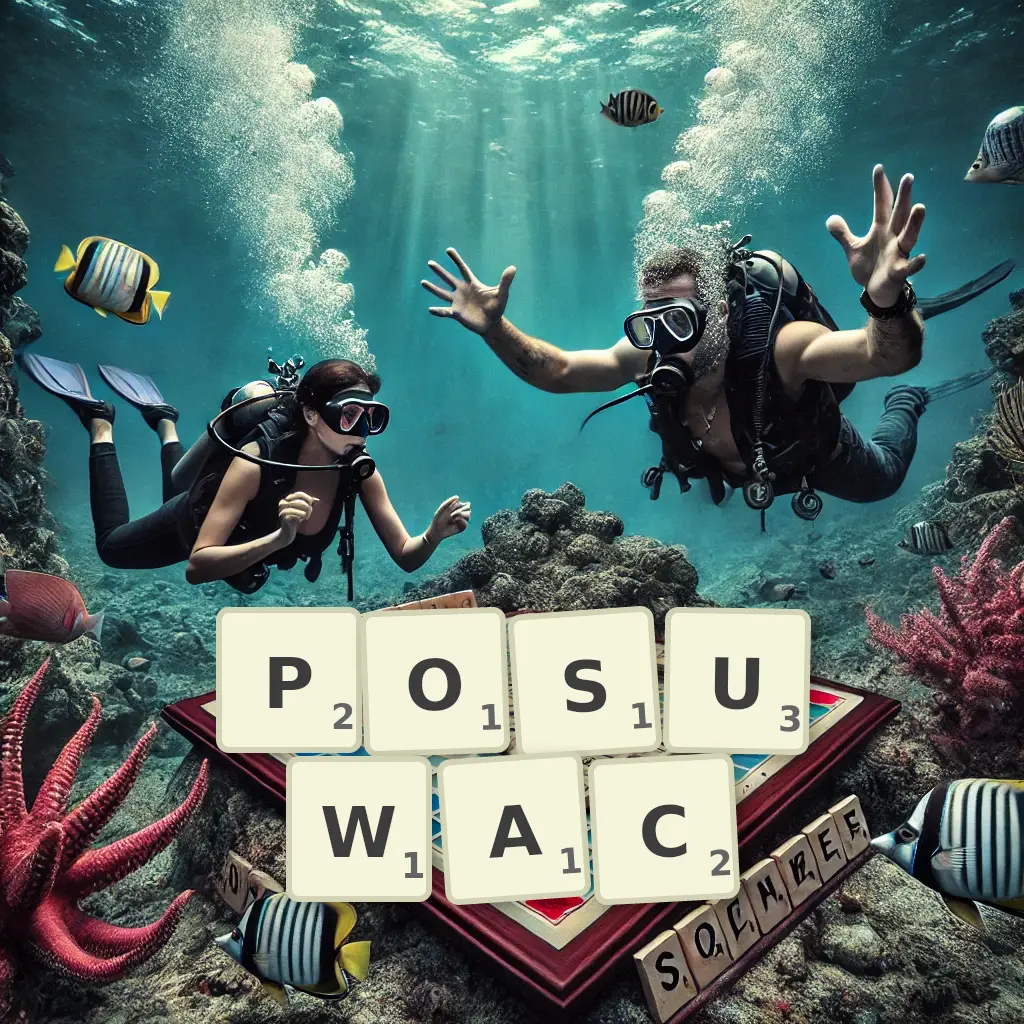 Słowa z liter POSUWAĆ