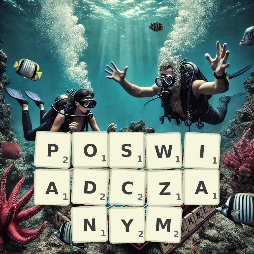 Lista słów z liter POŚWIADCZANYM Słowa z liter POŚWIADCZANYM